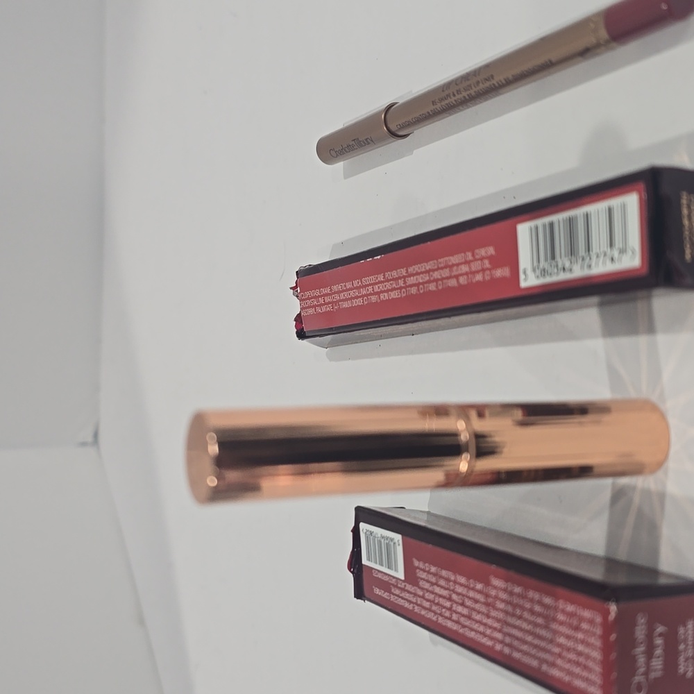 NIB ✔️ Charlotte Tilbury WALK OF NO SHAME Lipstick & Lip Cheat Lip Liner FULL SZ
